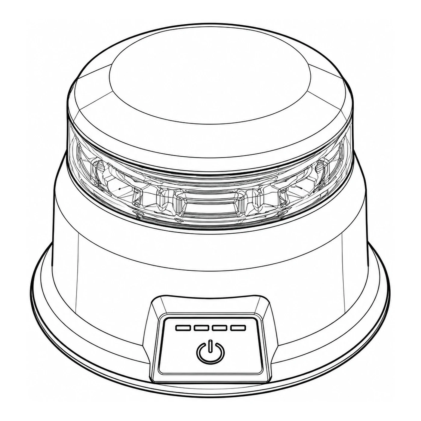 Изображение товара: Аккумуляторный проблесковый маяк Apollo APL546-024WAM-ACC